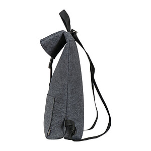 Velký batoh z RPET plsti, šedá