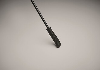 Velký deštník, černo šedý