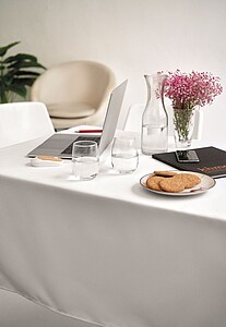 Velký obdélníkový ubrus, bílý