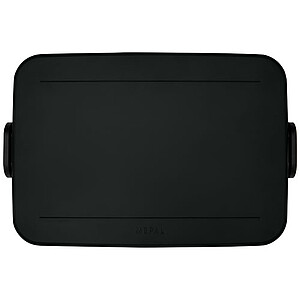 Velký obědový box, tmavě šedý