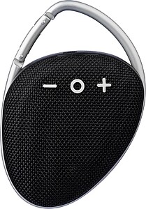 Venkovní reproduktor s karabinou, černý