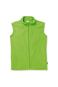 Vesta STEDMAN ACTIVE FLEECE VEST MEN jasně zelená S - vesta s potiskem