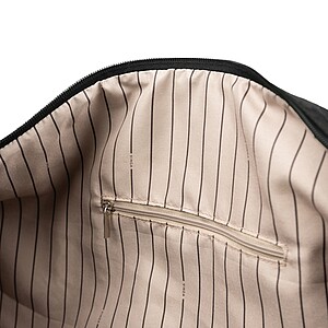 Víkendová taška z RCS recyklovaného polyesteru, černá