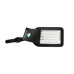 Visačka na zavazadlo s lokátorem, černá