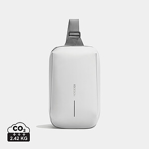 Voděodolná crossbody taška, přírodní bílá