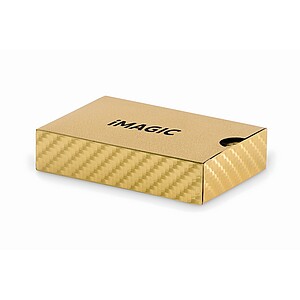 Voděodolné hrací karty, zlatá