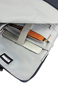 Voděodolný batoh s klopou, námořní modrá - batoh s potiskem