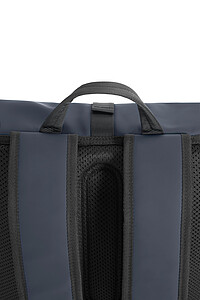 Voděodolný batoh s klopou, námořní modrá