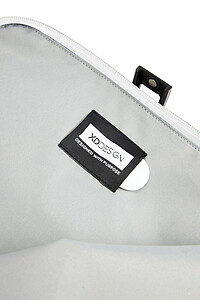 Voděodolný batoh s klopou, přírodní bílá