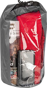 Vodotěsná kurýrní taška, šedá