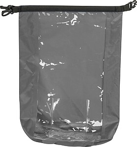 Vodotěsná kurýrní taška, šedá