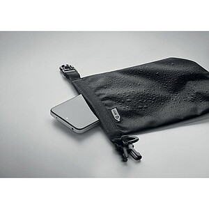 Vodotěsný vak 210T RPET 1,5L, černá