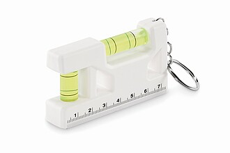 Vodováha z ABS jako přívěsek, bílá