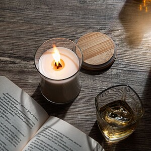 VS ESRUM Vonná svíčka s dřevěným knotem