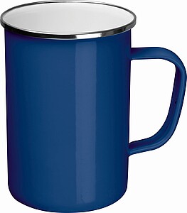 Vysoký plecháček, 550ml, modrý