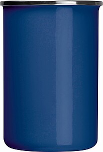 Vysoký plecháček, 550ml, modrý