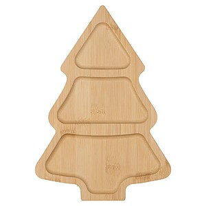 WIMBADA Bambusová miska ve tvaru vánočního stromečku