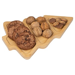 WIMBADA Bambusová miska ve tvaru vánočního stromečku