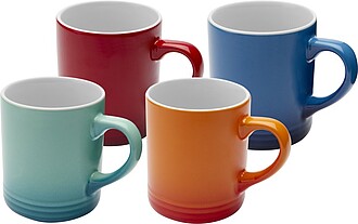 YELDAN Keramický hrnek o objemu 330 ml, oranžová