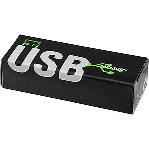 Základní USB Rotate, 2GB, stříbrná/bílá