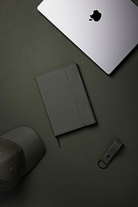 Zápisník, 80 linkovaných listů, zelený