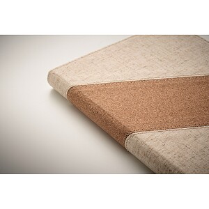 Zápisník A5 s 15W nabíječkou, béžová