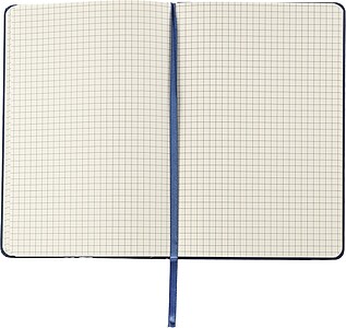 Zápisník A5 se záložkou, modrá