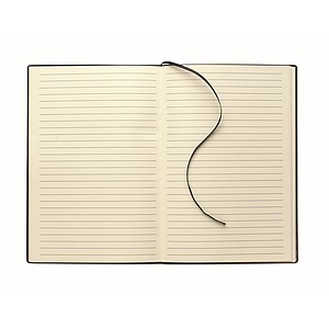 Zápisník A5 z měkkého PU, černá