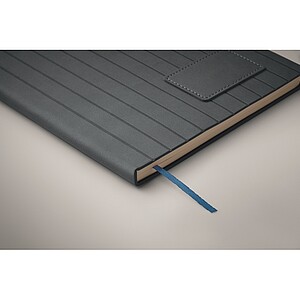 Zápisník A5 z PU, tmavě modrá