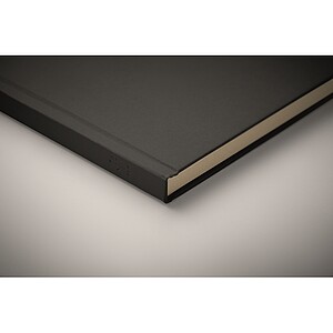 Zápisník A5 z třtinového PLA, černá