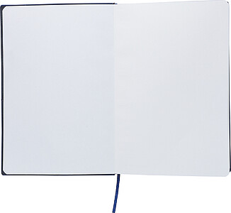 Zápisník s pevnými deskami, modrá