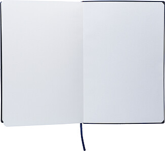 Zápisník s pevnými deskami, modrá