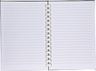 Zápisník v pevných deskách, modrá