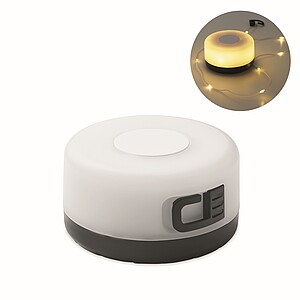 Zatahovací světelný LED řetěz, černá - reklamní předměty