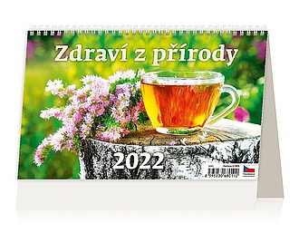 Zdraví z přírody 2026 stolní kalendář - reklamní kalendáře