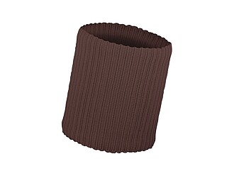 Žebrovaný nákrčník, hnědá