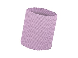 Žebrovaný nákrčník, růžová