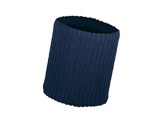 Žebrovaný nákrčník, tmavě modrá