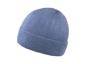 Zimní čepice s lemem, modrá