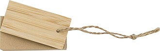 Značkovací lístky s bambusovou obálkou